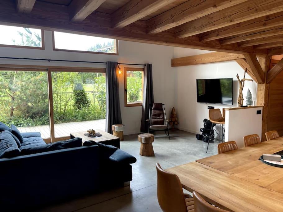 Megeve Demi Quartier Chalet 12 P Ngoại thất bức ảnh